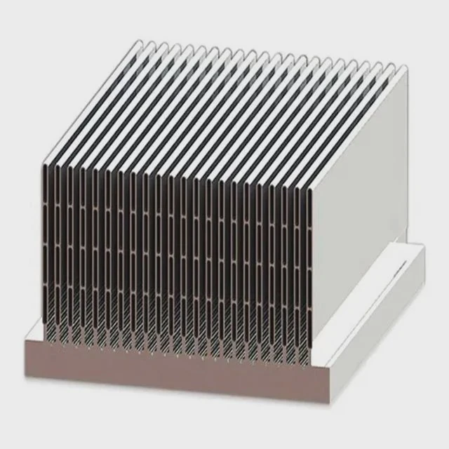 6063 Aluminum Extrusion Heatsink Custom Profile