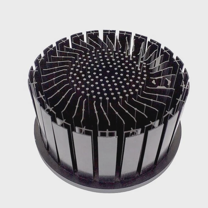 Cold Forged Sunflower Led Heatsink 30W-1000W