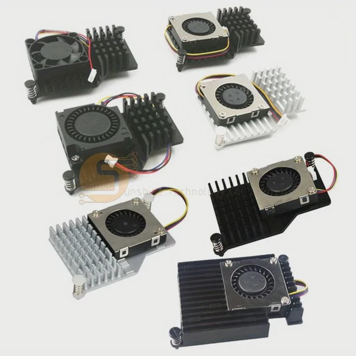 Aluminum Heatsink With Fan For Raspberry Pi 543