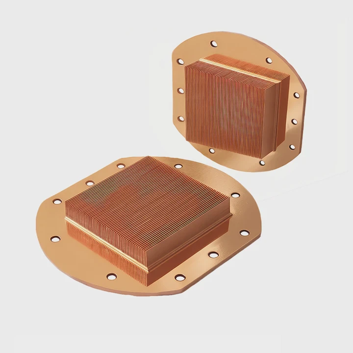 Copper Aluminum Skiving Heatsink For Vrmcpu