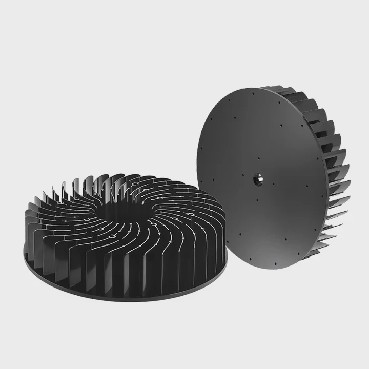 250Mm Round 150W Cob Led Aluminum Heat Sink