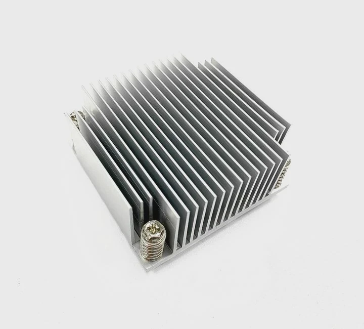 6063 Cpu Aluminum Heatsink 60X60X25Mm Passive 6063 Cpu Aluminum Heatsink 60X60X25Mm Passive