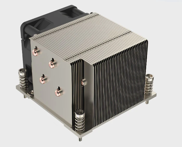 Copper & Aluminum Cpu Heatsink With Heat Pipe