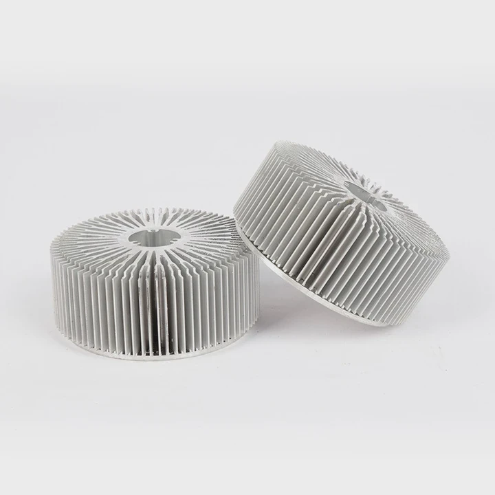 Sunflower Aluminum Led Heatsink Cnc Machined