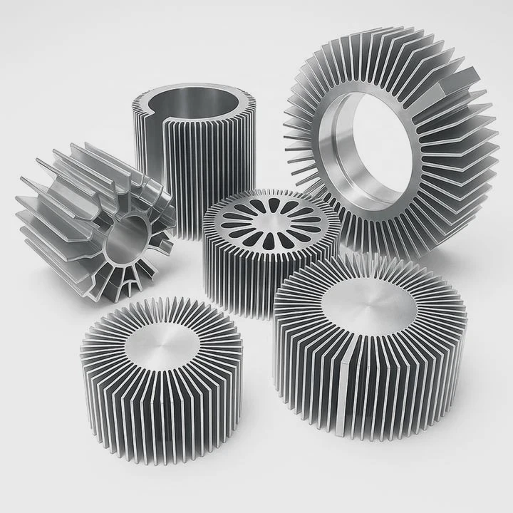 Sunflower Aluminum Heatsink For Led Mining Lights