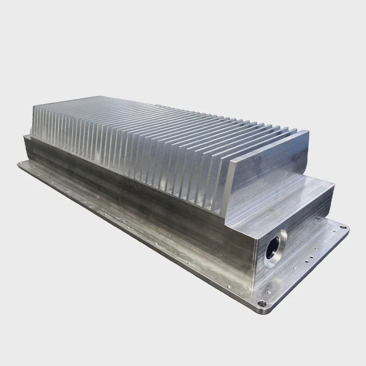 Rapid Prototyping Cnc Aluminum Heatsink Fin Oem