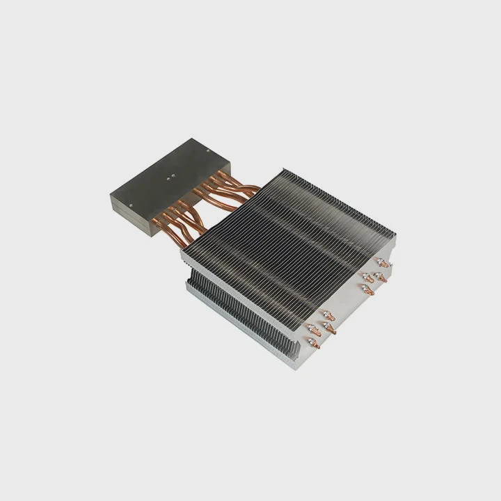 Custom Cpu Cooler Aluminum Heatsink With Heatpipe