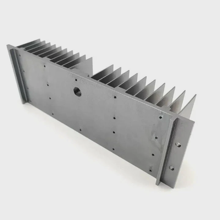 Large Cnc Aluminum Heat Sink With Water Cooling