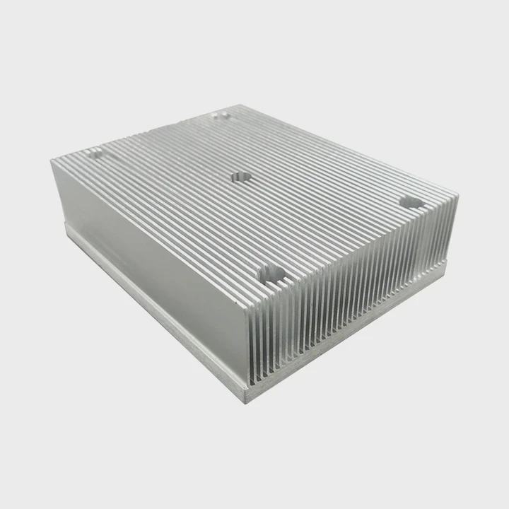 Aluminum Extrusion Heat Sink With Fins
