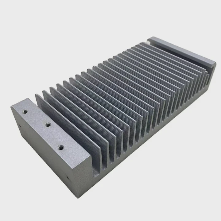 Cnc Machined Aluminum Profile Heat Sink