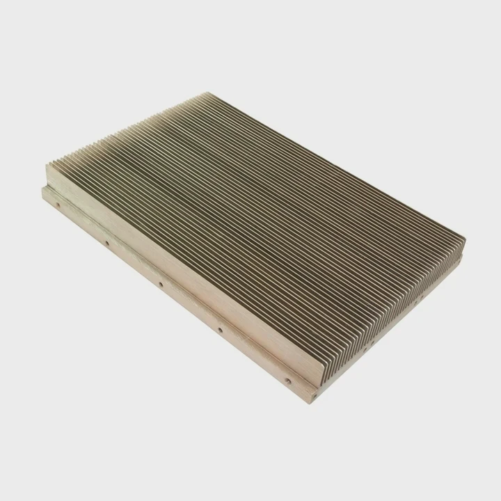 6000 Series Stacked Aluminum Heat Sink Square