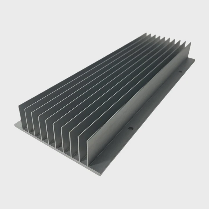 Adjustable Fin Density Aluminum Heat Sink