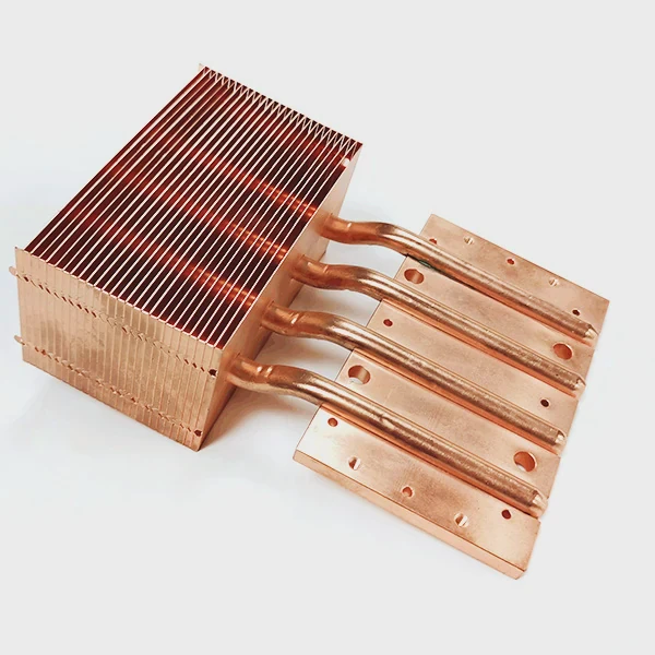 China Professional Precision Custom Aluminum & Copper Heat Sink Assembly For Oem