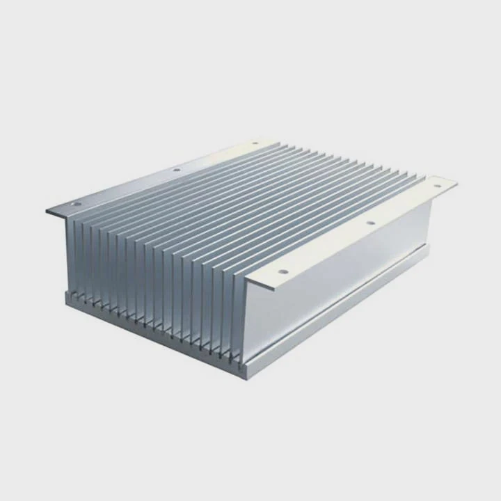 Folded-Fin Aluminum Heat Sink Extrusion For 7W Led Light