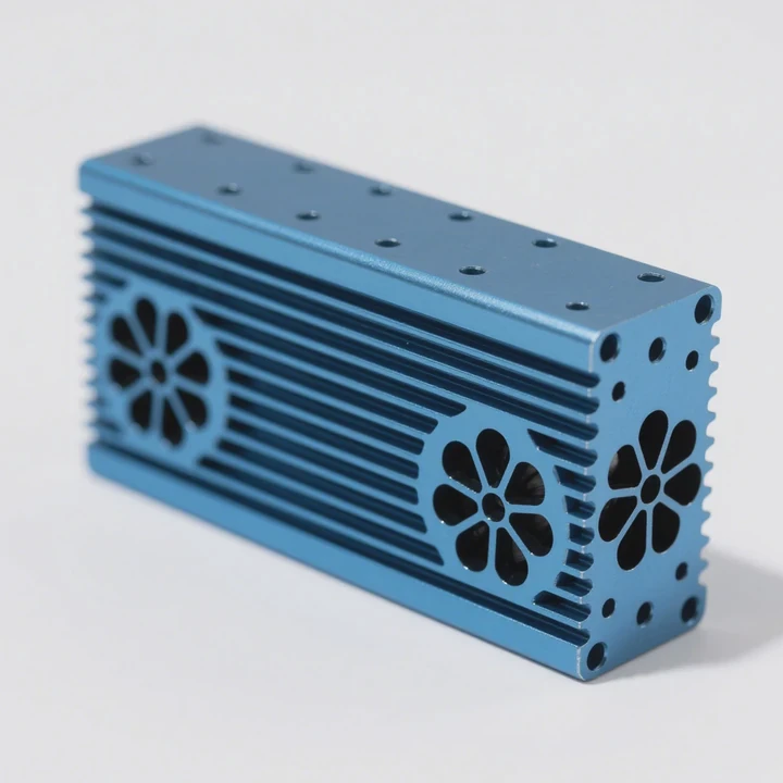 Large Custom Industrial Aluminum Heat Sink Extrusion