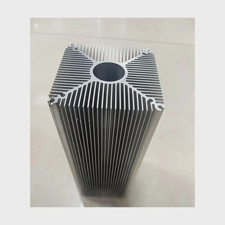 Rapid Prototype Custom Aluminum Extrusion Heatsink