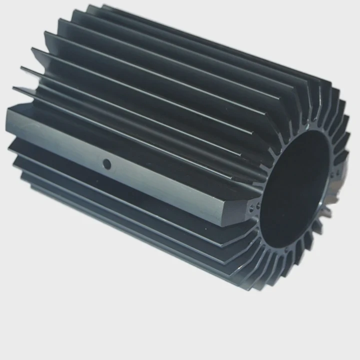 Large Custom Tubular Heat Sink With Full Processing