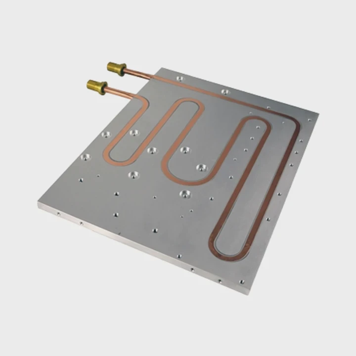 High Power Cold Plate With Copper Tube
