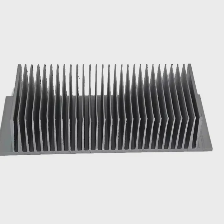 Oem Aluminum Heatsink Anodized Extruded Large Profile