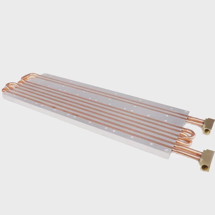 Dual Heat Pipe Liquid Cooling Plate