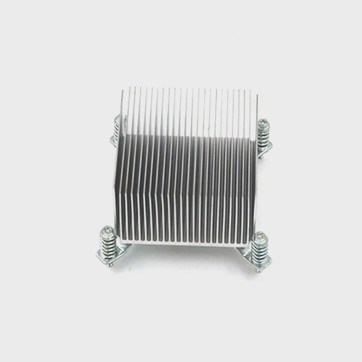 Black Anodized Cooling-Fin Radiator Icled Heat Sink
