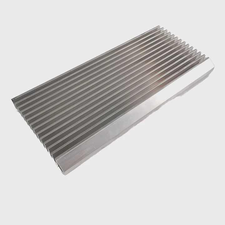 Custom Anodized Aluminum Heatsink Profile Parts 100-250Mm