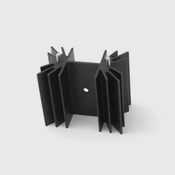 To-220 Black Anodized Heat Sink