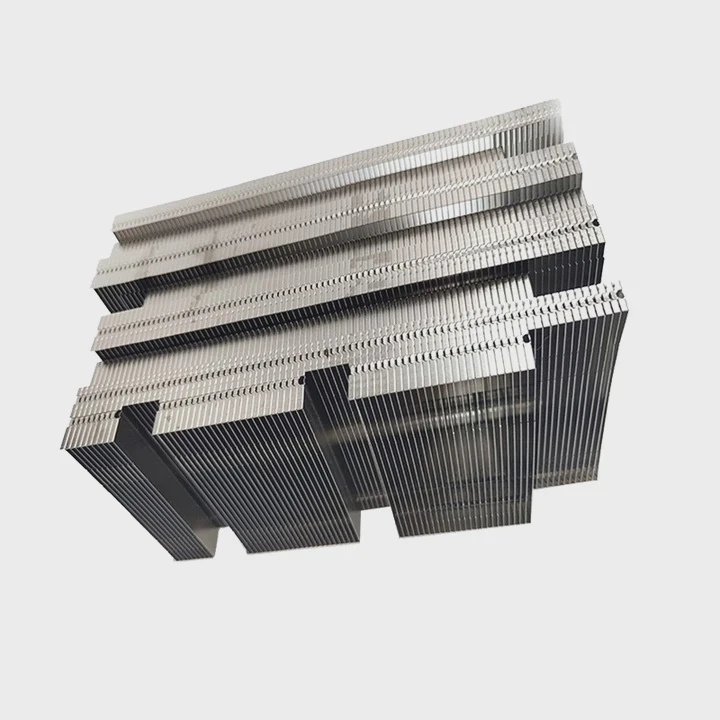 High-Speed Fin Stamping Heatsink 6000 Series