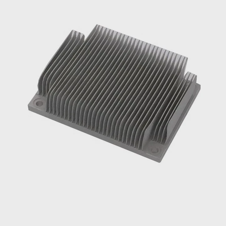 Cnc Machined Skive-Fin Aluminium Extrusion Heat-Sink