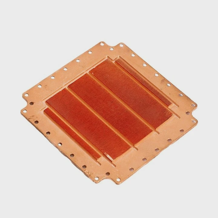 Skived All Copper Pin Fin Heatsink For Pcb And Semiconductor