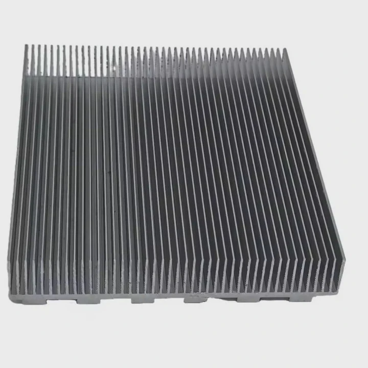 Custom 6063 Aluminum Cnc Heat Sink