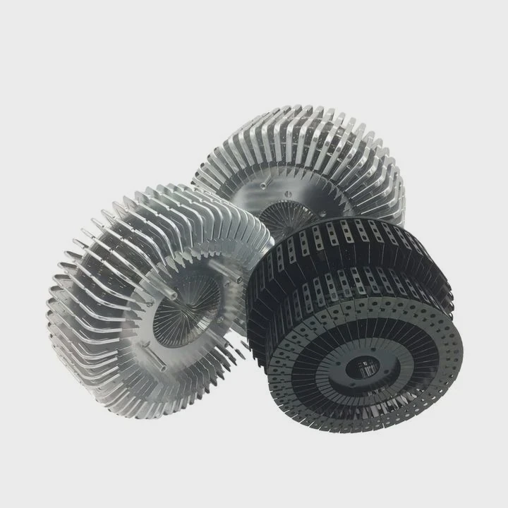 Sunflower Style Pin-Fin Heatsink For Led Mining Light