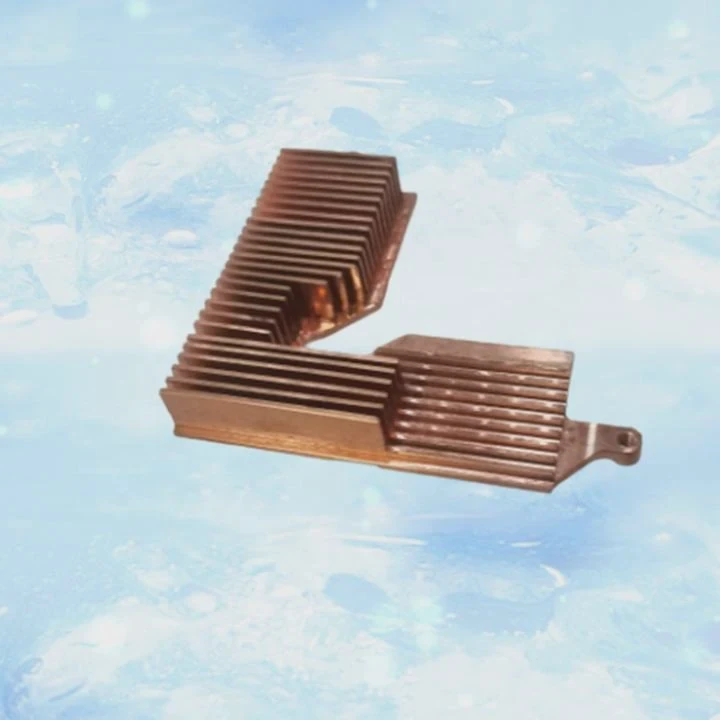 Custom Cpu Led Copper Heat Sink Case