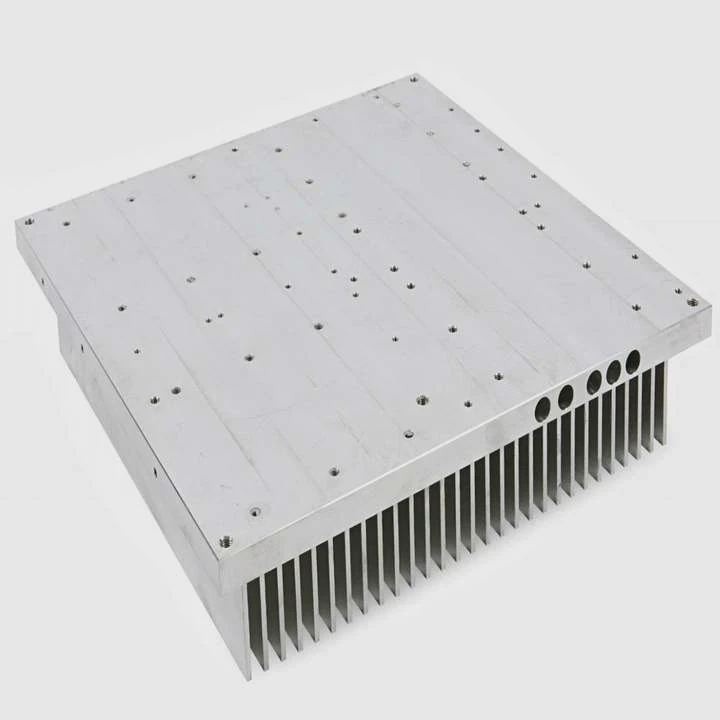Igbt Skived Fin Heatsink Copper Pipe + Aluminum Base