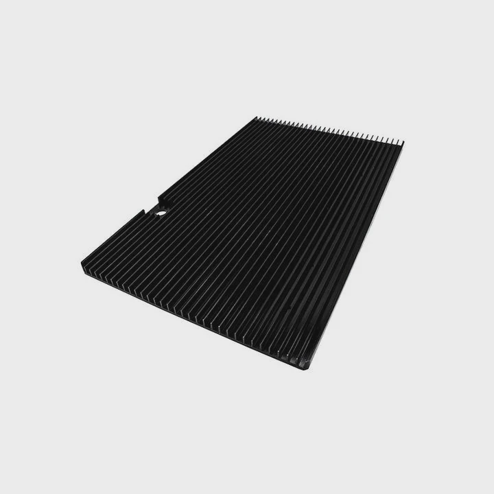 Liquid Cooled Folded Fin Heatsink For Amplifier