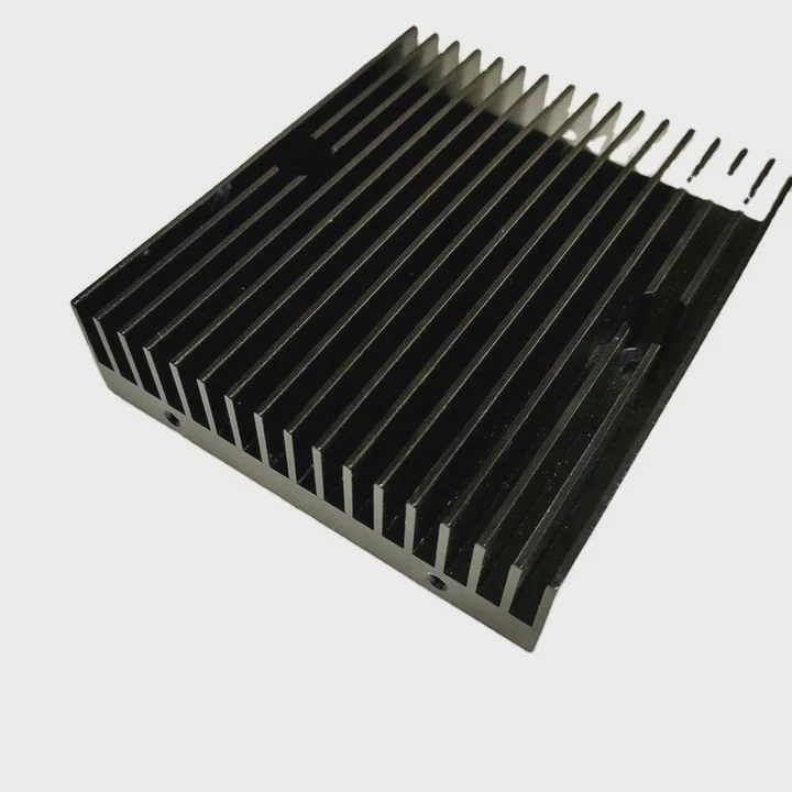 Square Pcb Heat Sink Extruded & Anodized Aluminum
