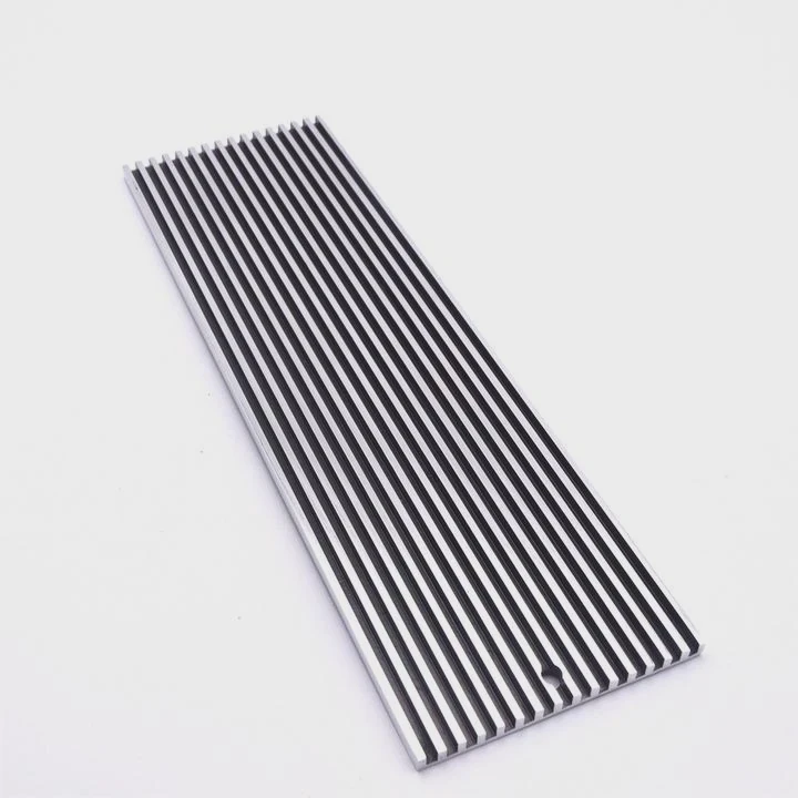 Gpu Zipper Fin Heat Sink With Heat Tube