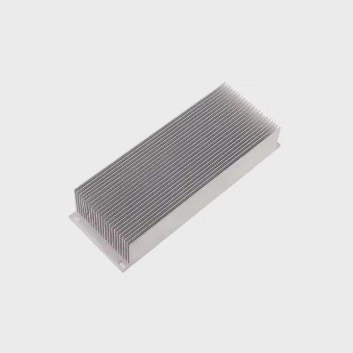 Zipper Fin Heatsink Anodized Aluminum Profile Oem