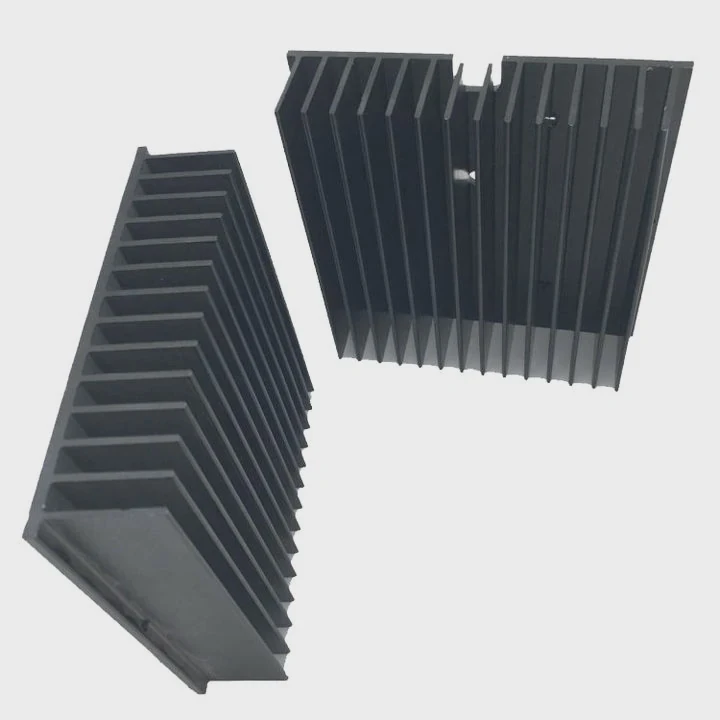 Oem Aluminum Alloy Heat Sink - Anodized & Punched