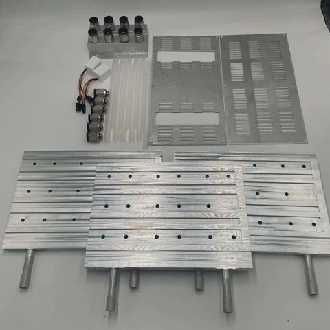 Custom Aluminum Cooling Block Plate